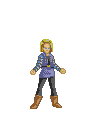 Android 18 charging up