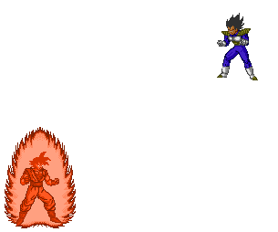 Goku Kaioh Ken contro Vegeta