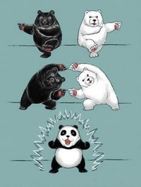 Fusione Panda-Orso Immagini Divertenti