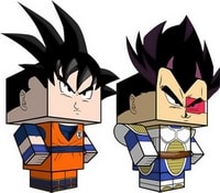 Goku & Vegeta Quadri