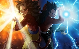 Vegeta & Goku Super Saiyan 4 Wallpaper
