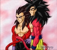 Goku And Vegeta Dragon Ball Gt