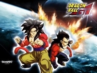 Goku Vegeta Dragonball Gt