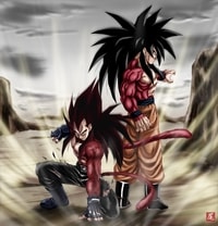 Vegeta E Goku Ssj4