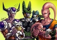 Freezer Cell Majin Bu Papa