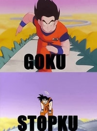 Goku/Stopku Immagini Divertenti