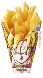 Super Saiyan Patatine Fritte