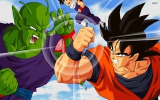 Piccolo vs Goku Wallpaper
